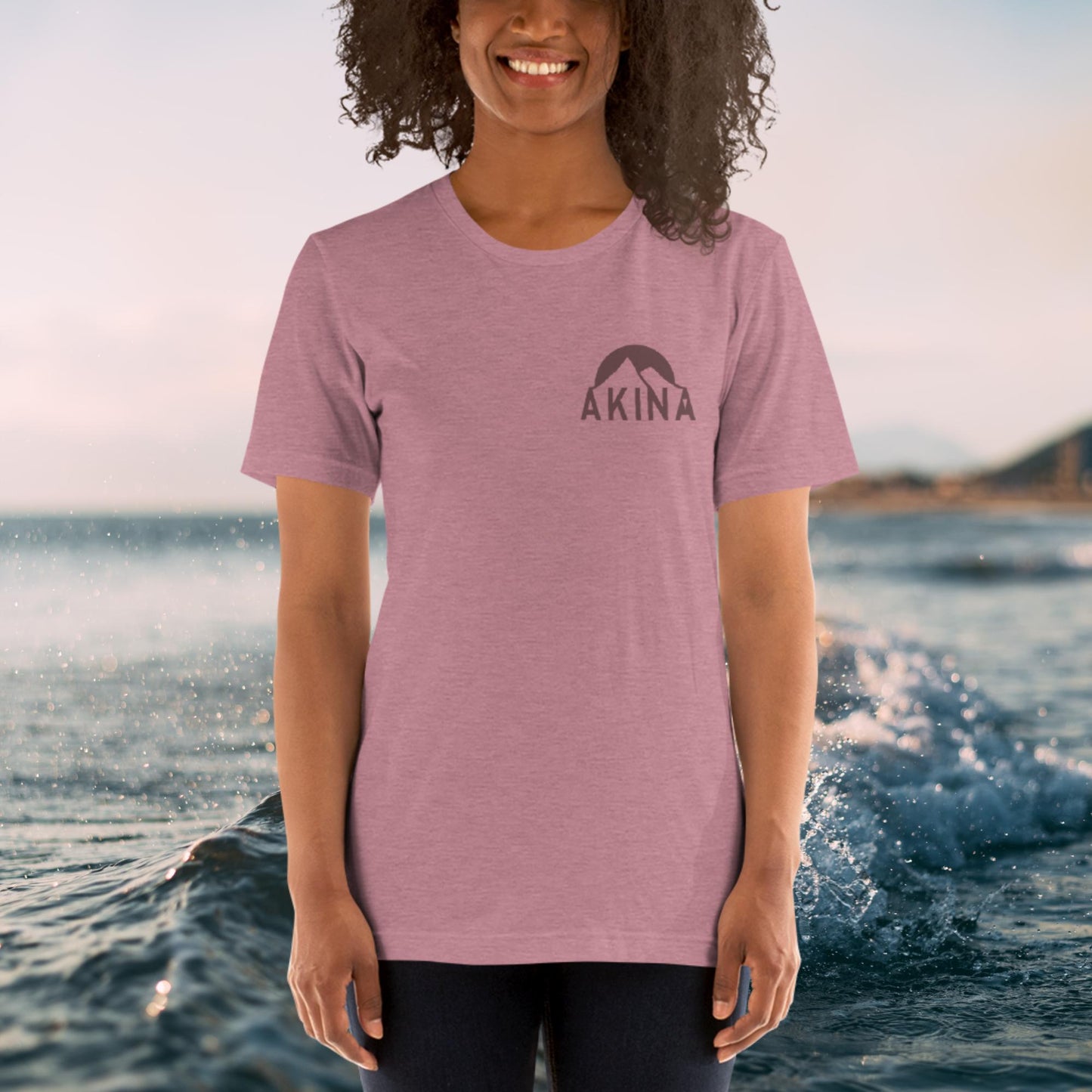 Heather Orchid T-Shirt - Akina Emblem